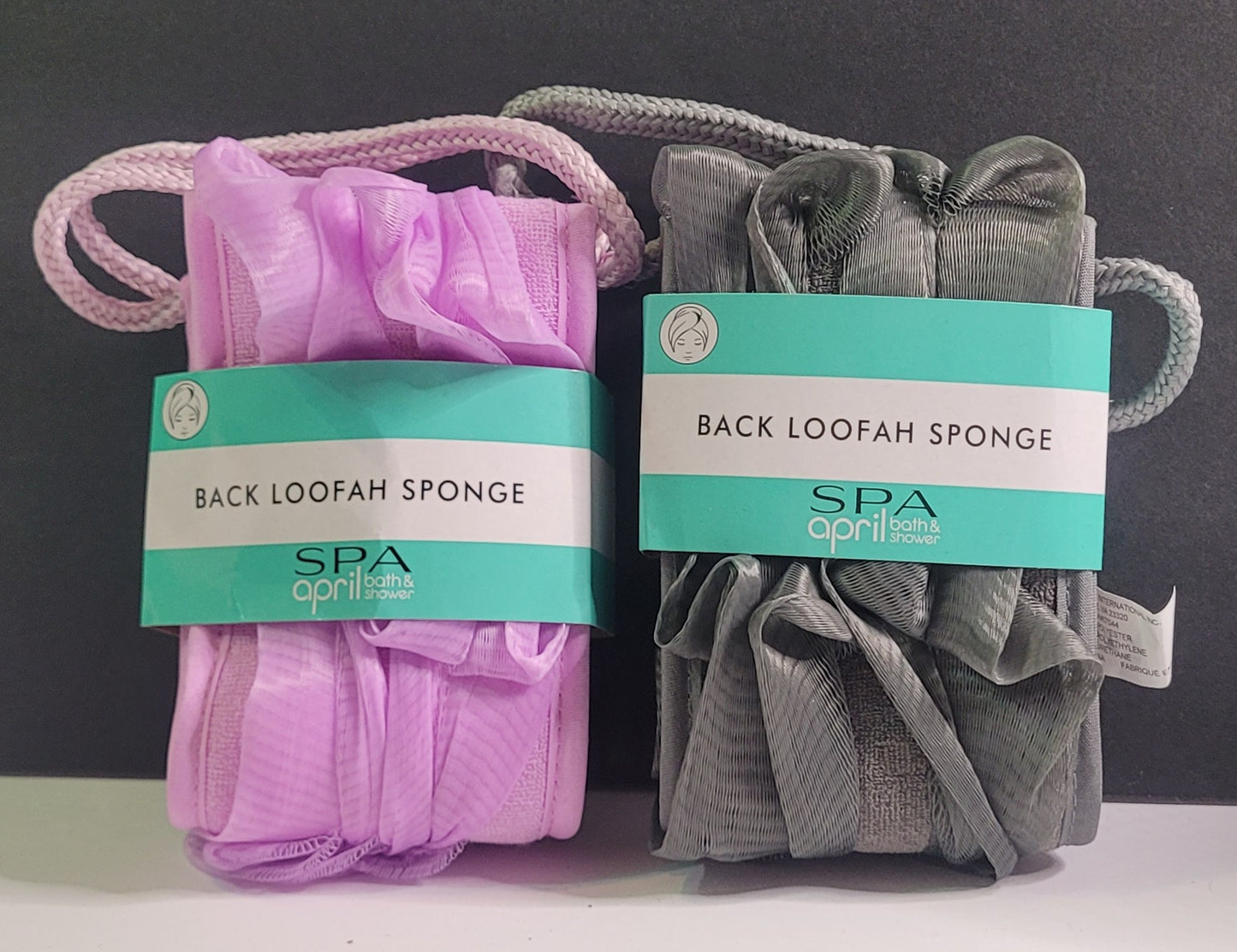 Back Loofah Sponge- Set of 2