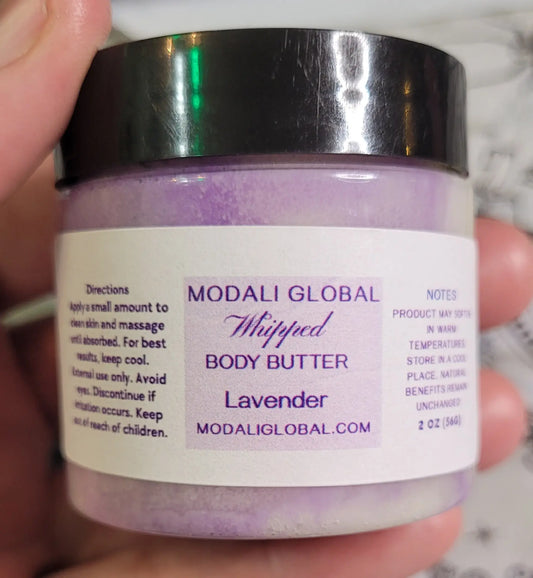 Whipped Body Butter Lavender Scented 2oz