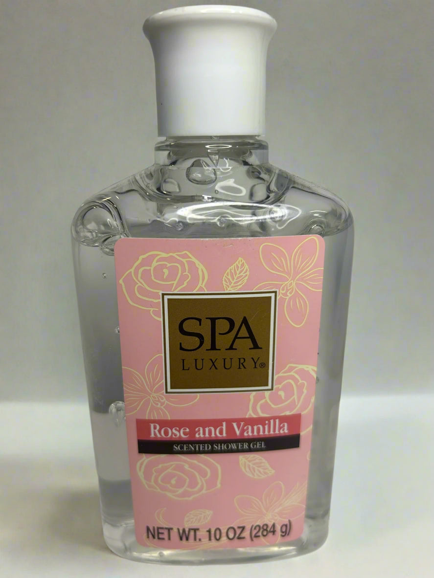 Rose & Vanilla Scented Shower Gel