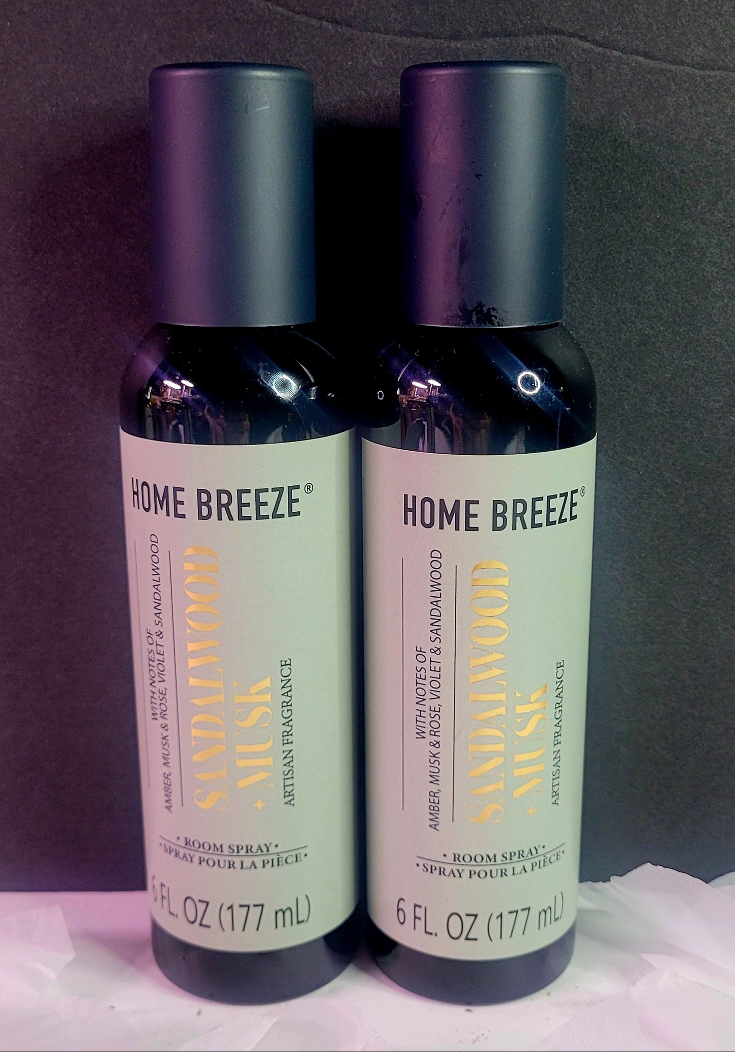 Sandlewood + Musk Scented Room Spray 6oz ( Set of 2 )