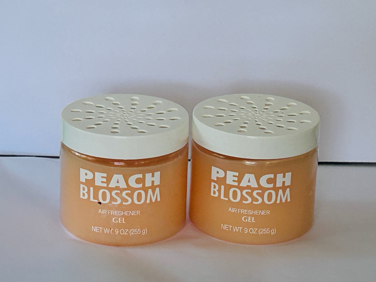Peach Scented Air Freshner Gel 9oz (2pc set)