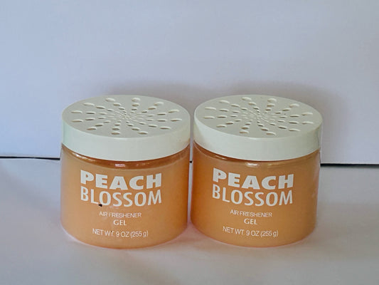 Peach Scented Air Freshner Gel 9oz (2pc set)