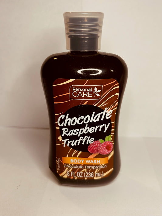 Chocolate Raspberry Scented Body Wash 8oz