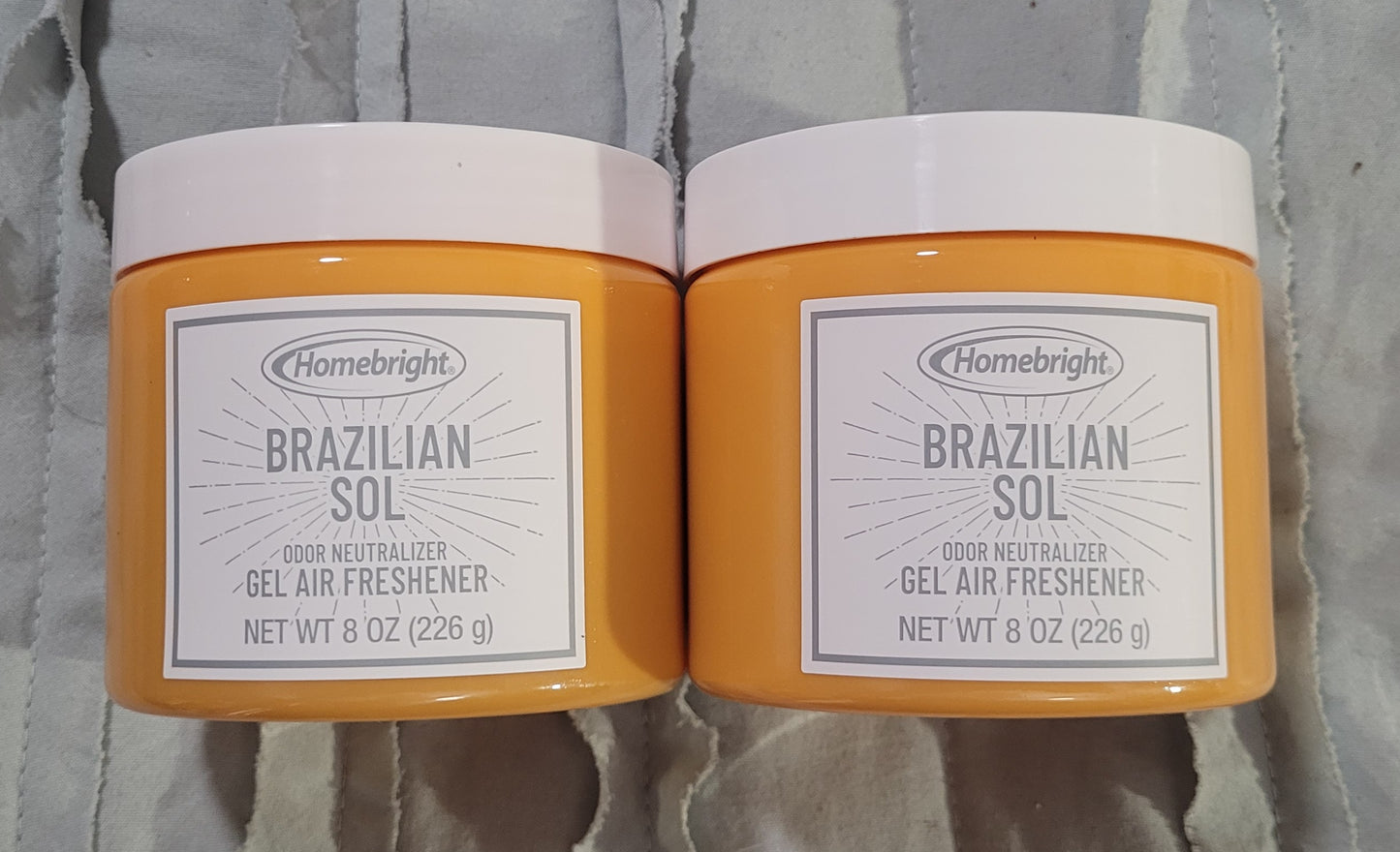 Brazilian Zol Scented Air Freshener Gel 8oz - Set of 2