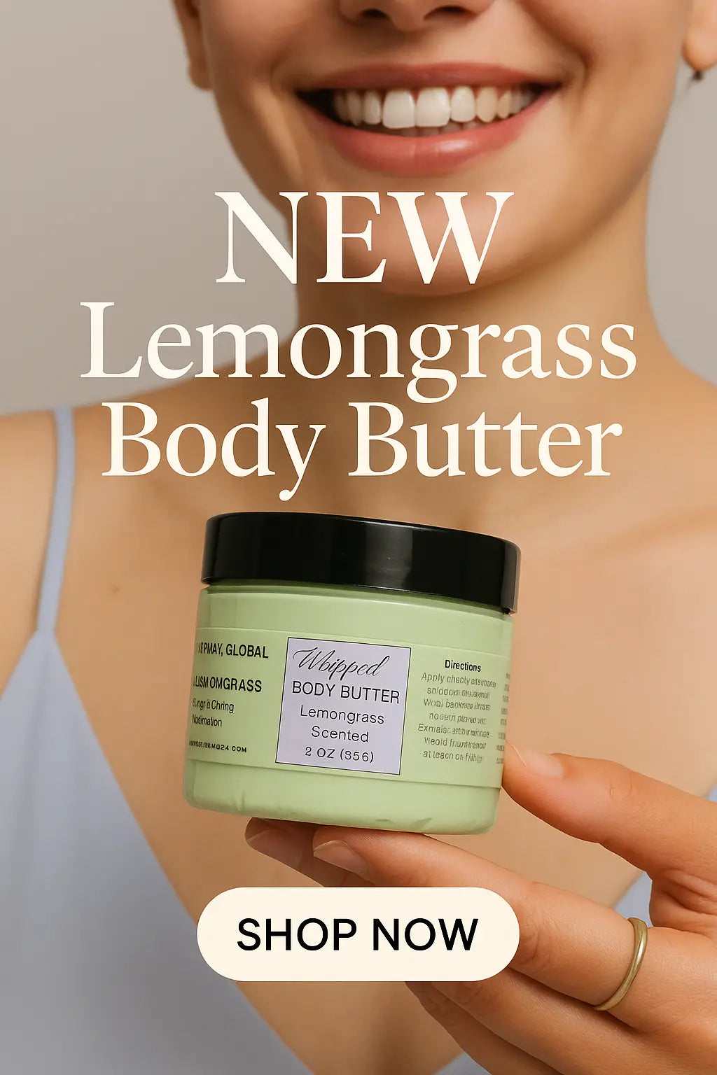 Lemongrass Scented Body Butter 2oz 💫