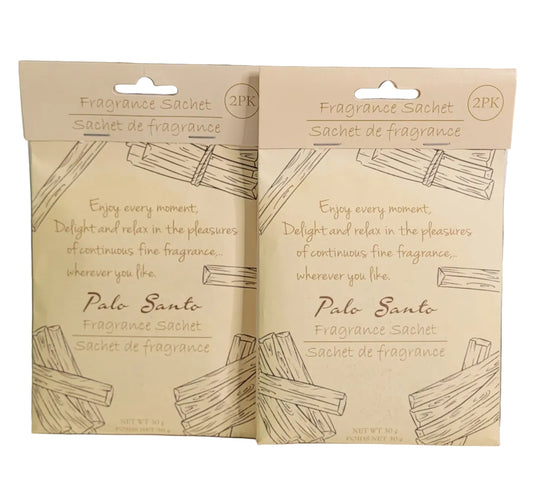 Fragrance Sachet 2 pk - 2pc Set - Palo Santo Scent