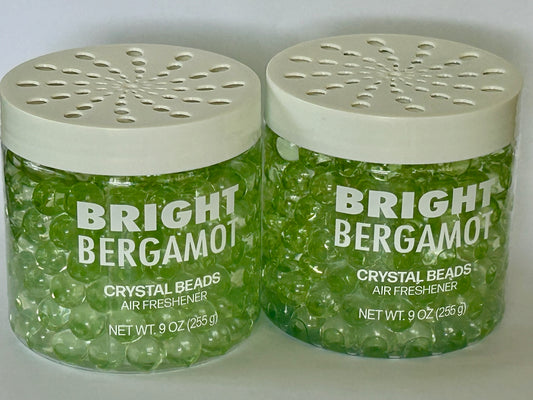 Air Freshner Beads Bergamot Scent 9oz (2 pc set)