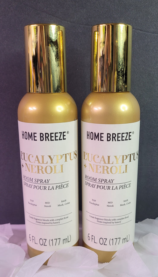 Eucalyptus + Neroli Scented Room Spray 6oz ( Set of 2 )