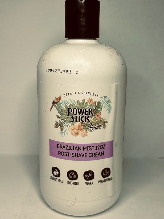 Brazilian Mist  Post-Shave Cream 12oz