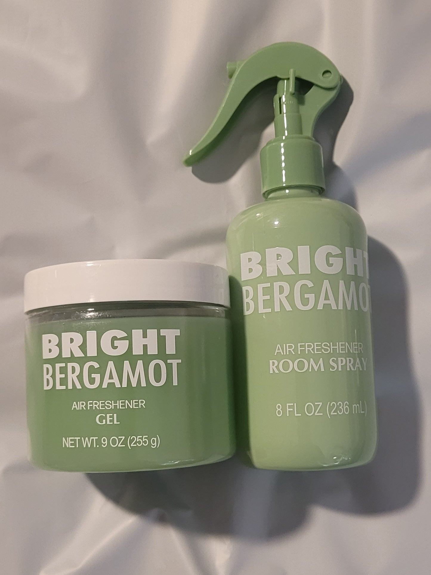 Bergamot Scent Air Freshner Room & Linen Spray & Bergamot Gel