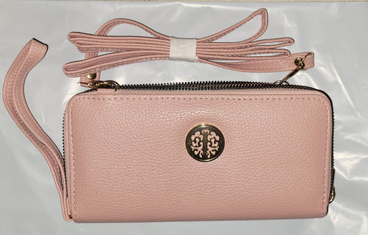 Pink Purse with 4 Compartments - Stylish and Functional Design for Everyday Use