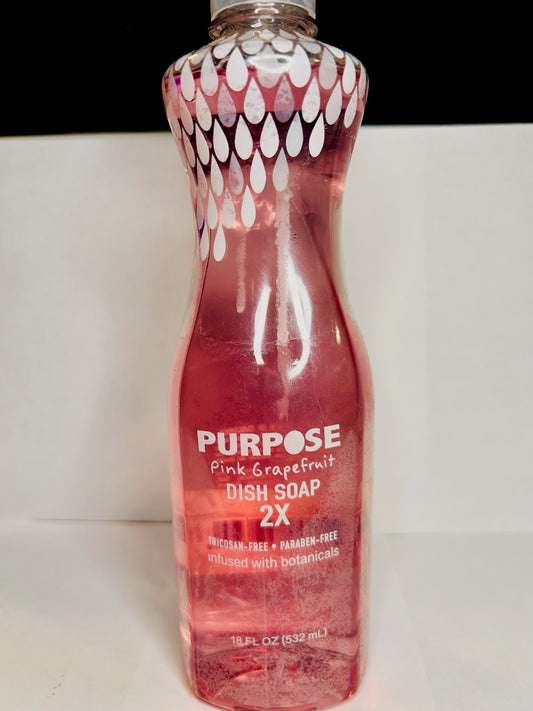 Purpose  Pink Grapefruit Dish Soap