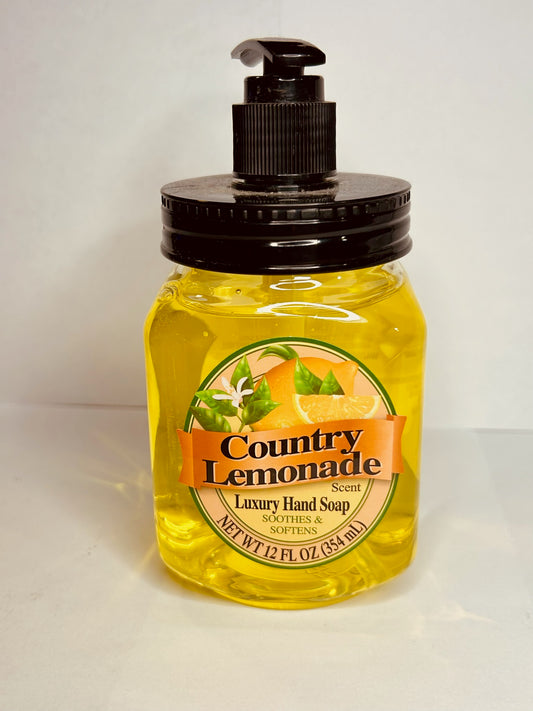 Country Lemonade Scented Hand Soap 12oz