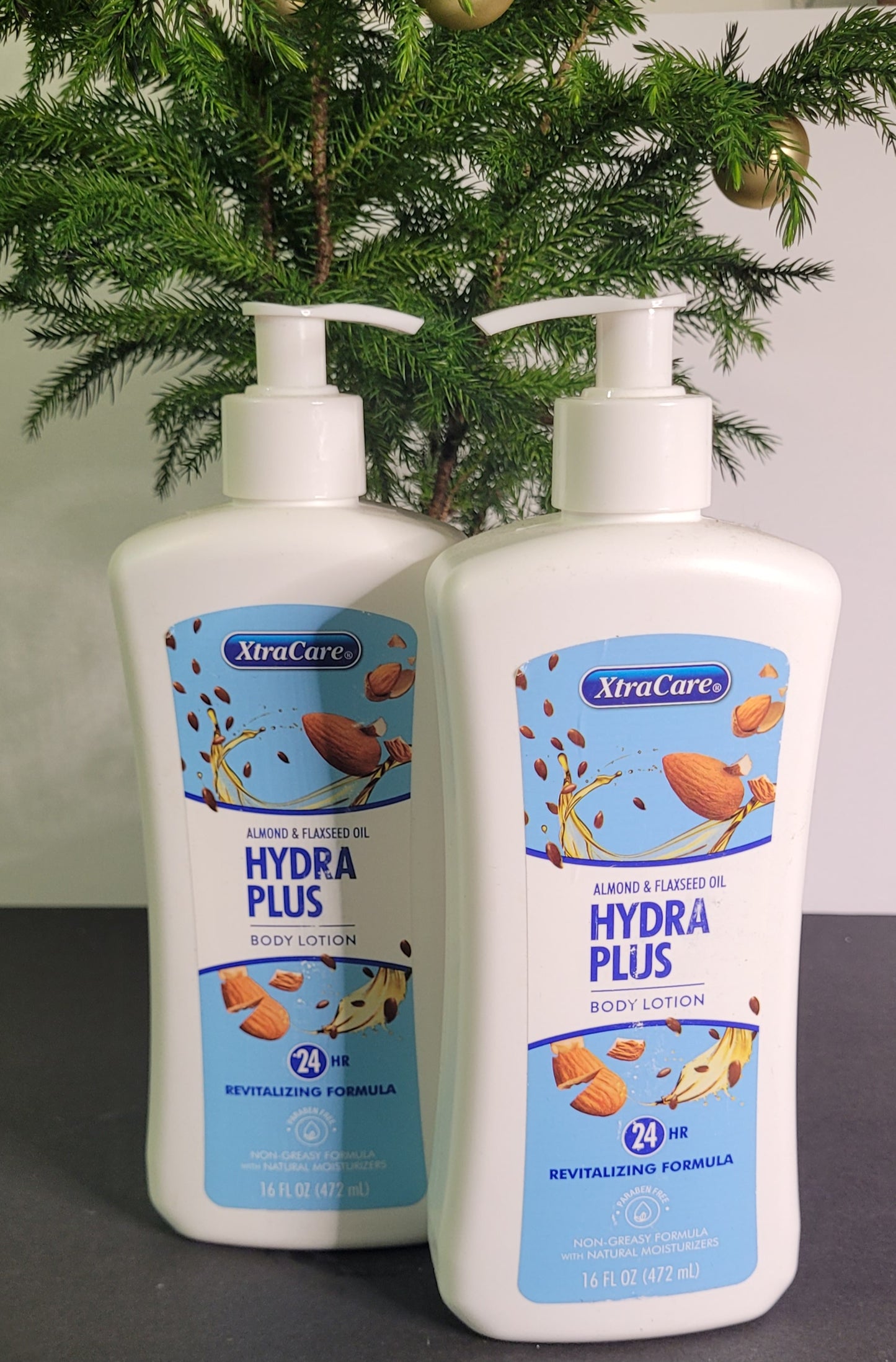 Body lotion (Set of 2) Flaxseed & Almond oil - 16oz each