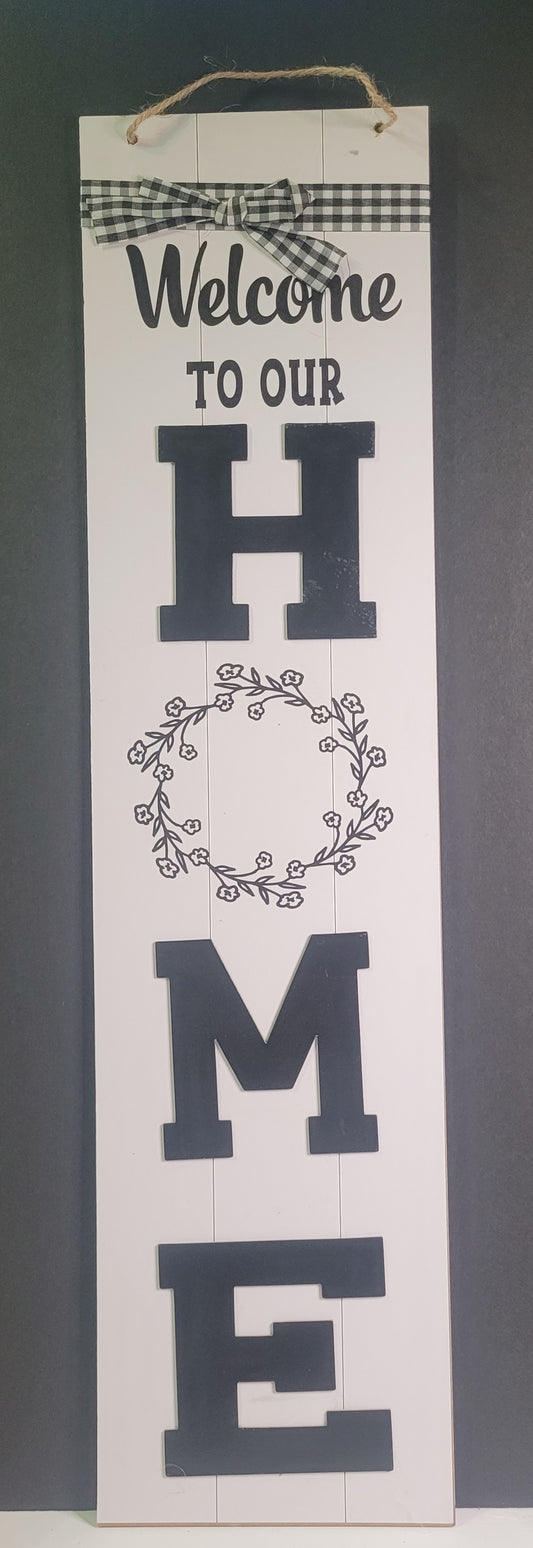 HOME - Hanging Decor  Indoor/ Outdoor  24×6