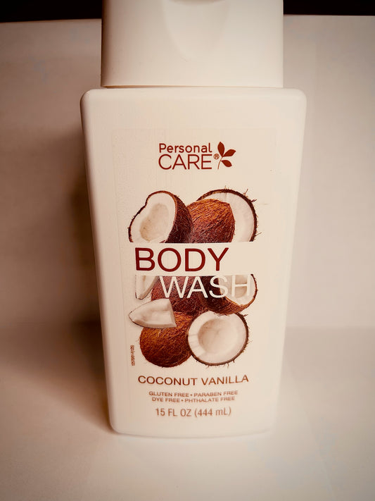 Body Wash Coconut Vanilla Scented