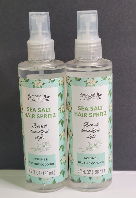 Hair Spritz Sea Salt  2pk Jasmine & Coconut Scented