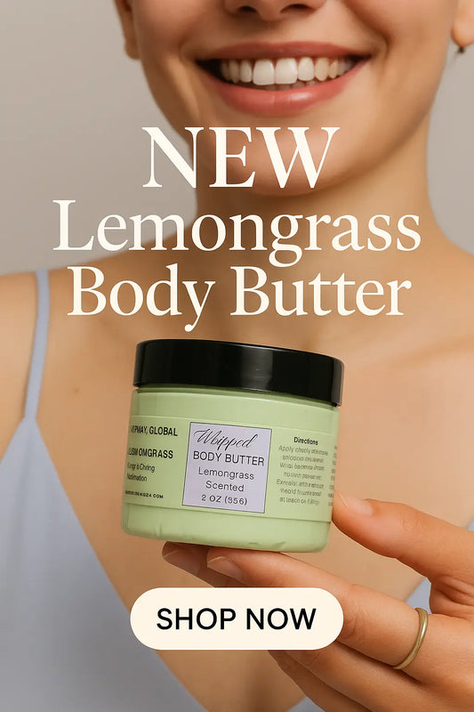 Lemongrass Scented Body Butter 2oz 💫