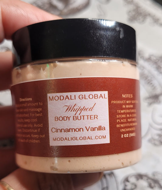 Cinnamon & Vanilla Whipped Body Butter 2 oz 💫