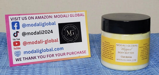 Modali Global Whipped Body Butter Gardenia Scented 2oz 💫